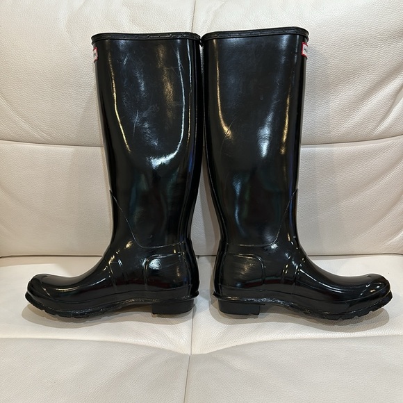 Hunter Original Tall Rain Boots Womens US Size 7M/8F - Picture 4 of 17